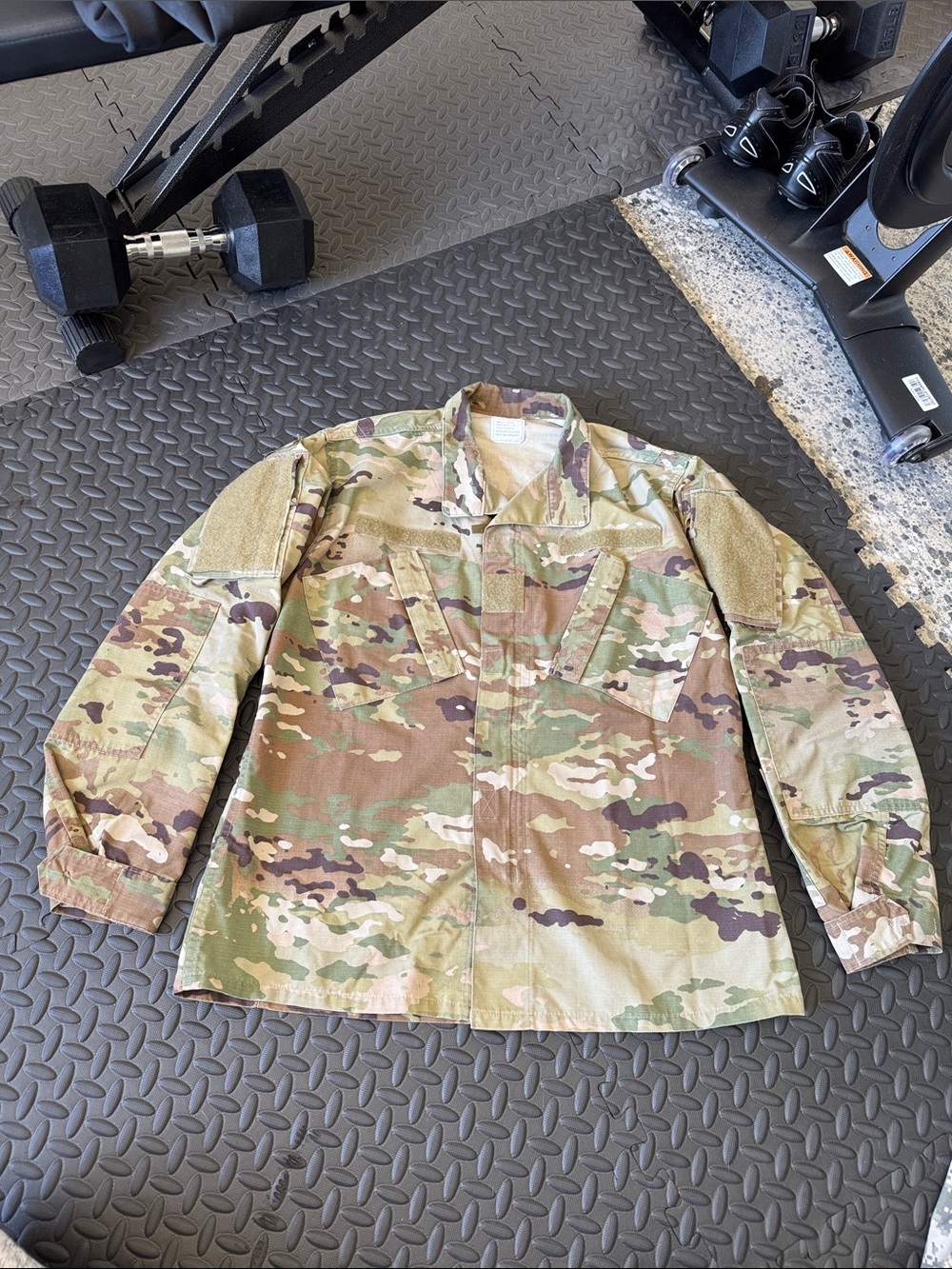 Military Camouflage Field Jacket - Insect Repellent